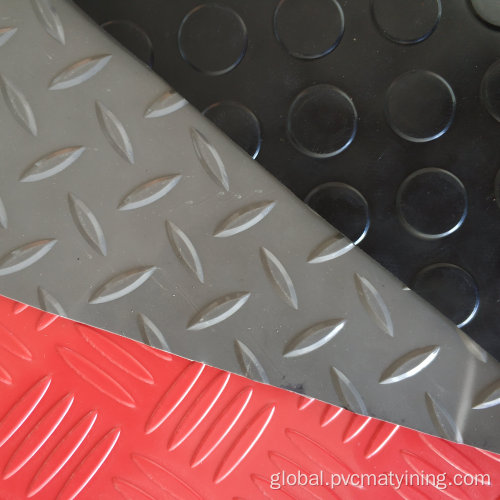 China Garage Anti-Slip PVC Floor Mat Factory